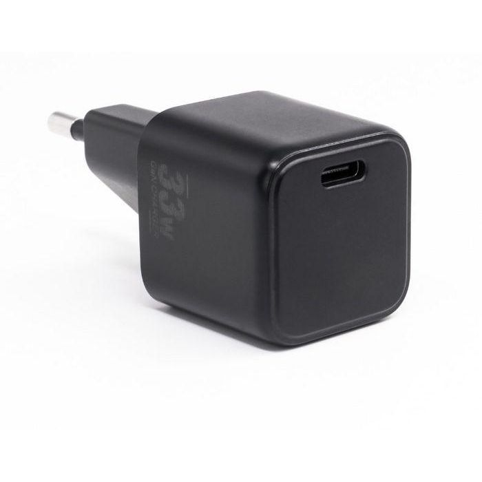 CoreParts 33W USB-C Nano Single Port Charger, GaN Technology 5V2A-20V1.5A USB PD Plug: USB-C EU Wall - Compatible with all brands of Tablets and mobile devices CoreParts 33W USB-C Nano Single Port Charger, GaN Technology 5V2A-20V1.5A USB PD Plug: USB-C EU Wall - Compatible with all brands of Tablets and mobile devices