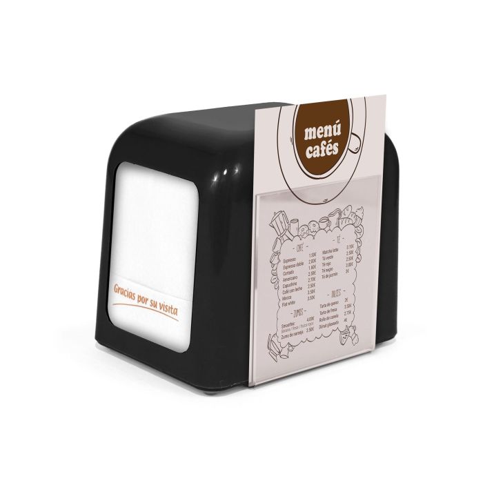 Servilletero Hoste.Plast.Porta Menu My Bar (12 Unidades) 5 Servilletero Hoste.Plast.Porta Menu My Bar (12 Unidades) 5