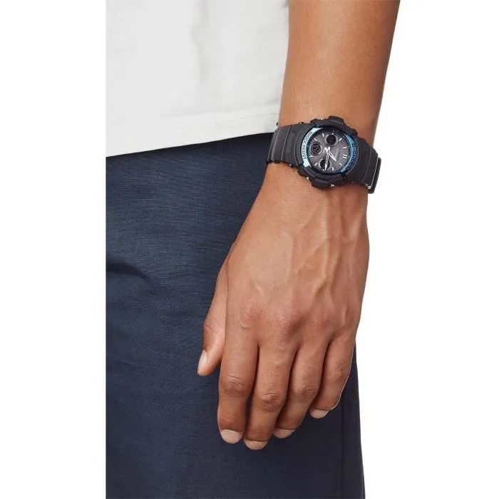 Casio Reloj Resistente a Golpes con Iluminación LED y Funcionamiento Solar 2