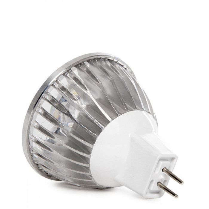 Bombilla LED GU5,3 4W 300Lm 6000ºK MR16 24V Epistar 40.000H [CA-MR16-24V-4W-CW] 2