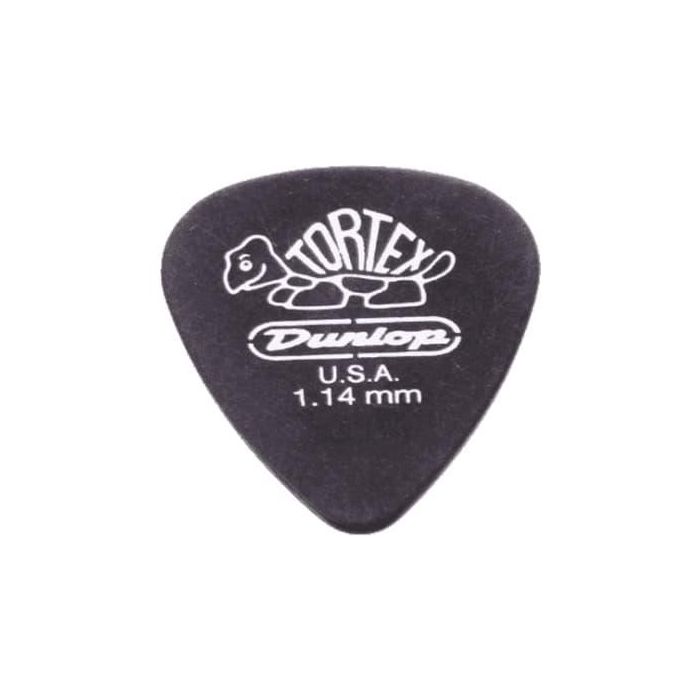 Dunlop Pack 72 Púas Tortex Pitch Black Standard - 1,14 mm