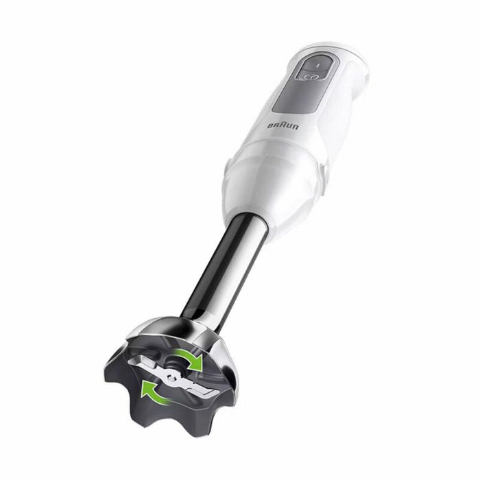 Braun MultiQuick 5 MQ 50001 M Batidora de inmersión 1000W, 21 Velocidades, Acero Inoxidable, Vaso, Sin BPA Gris/Blanco 3 Braun MultiQuick 5 MQ 50001 M Batidora de inmersión 1000W, 21 Velocidades, Acero Inoxidable, Vaso, Sin BPA Gris/Blanco 3