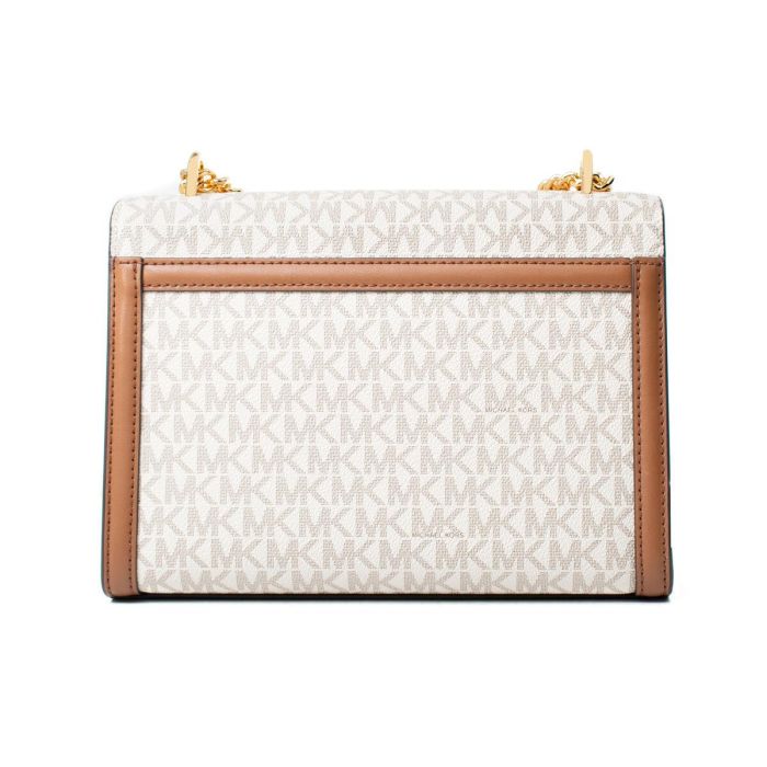 Bolso Bandolera Michael Kors Whitney Beige 24 x 18 x 8 cm 2