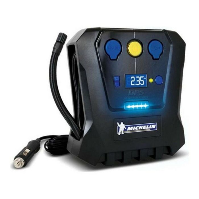 Michelin Compresor Digital Programable 12V 7 bar con USB LED y Manómetro Digital Michelin Compresor Digital Programable 12V 7 bar con USB LED y Manómetro Digital