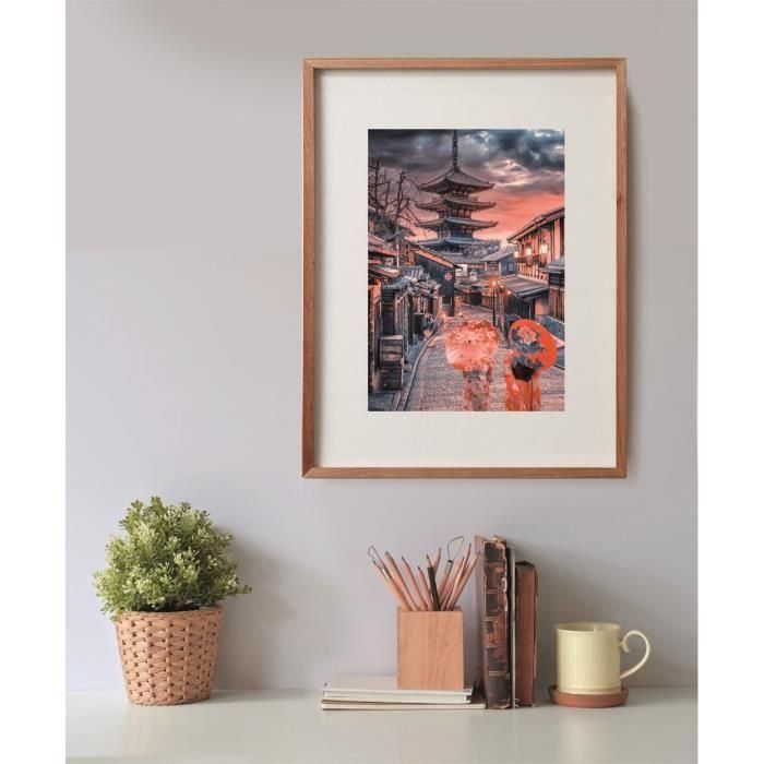 Clementoni CLE8005125355990 Puzzle Compacto 500 piezas Noche en Kioto 3