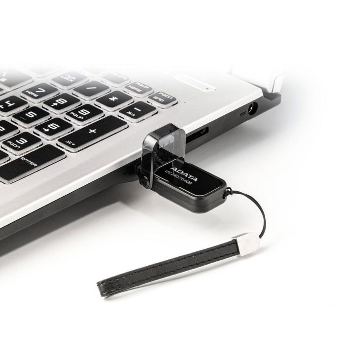 Memoria USB Adata AUV240-64G-RBK 64 GB Negro 3