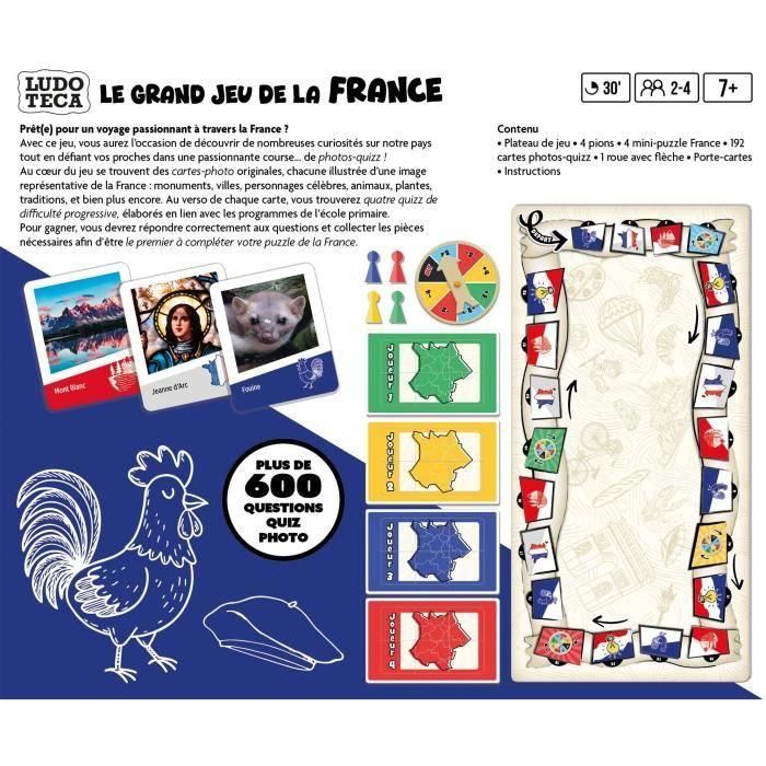 El Gran Juego de Francia - LUDOTECA - Juego de mesa - A partir de 6 años 2
