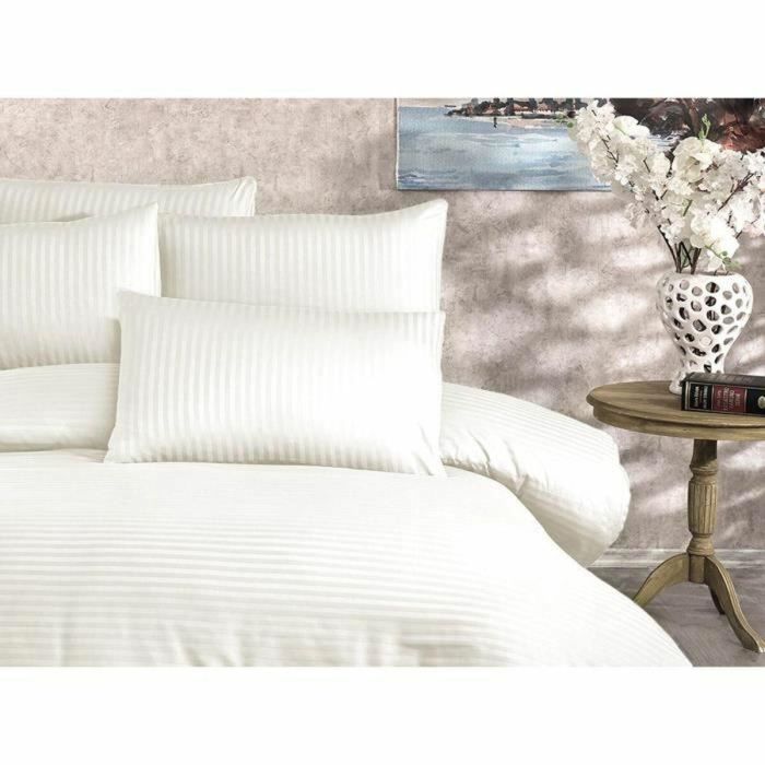 Juego de Cama ASI8683342999304 - 1 Funda Nórdica 220x240 cm + 2 Fundas Almohada 60x60 cm - Algodón/Poliéster Crema 1 Juego de Cama ASI8683342999304 - 1 Funda Nórdica 220x240 cm + 2 Fundas Almohada 60x60 cm - Algodón/Poliéster Crema 1
