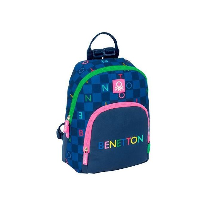 Safta Mini Mochila Benetton "Damero"