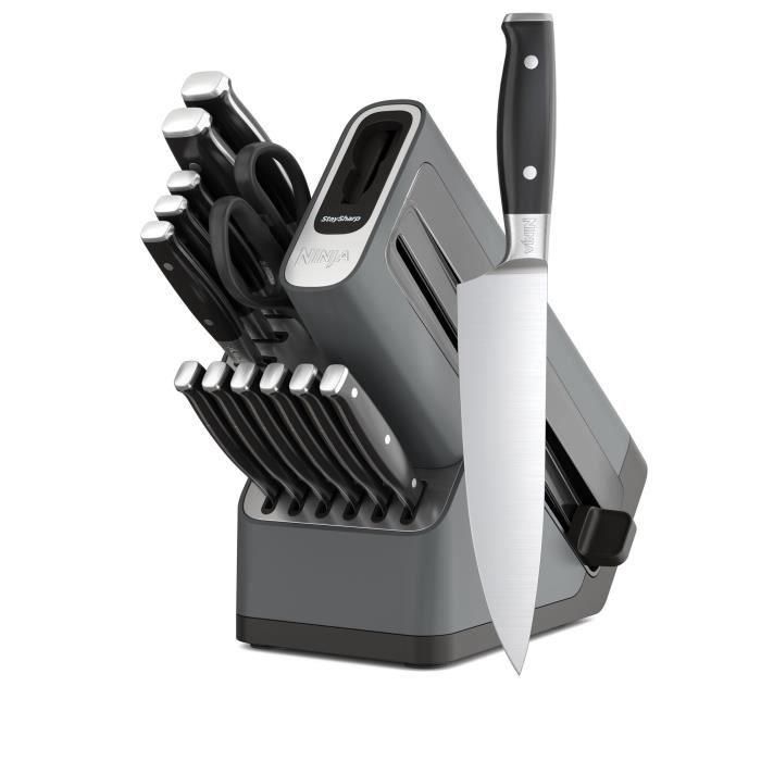 Juego de cuchillos NINJA StaySharp de 14 piezas - Acero inoxidable - K62014EUUK
