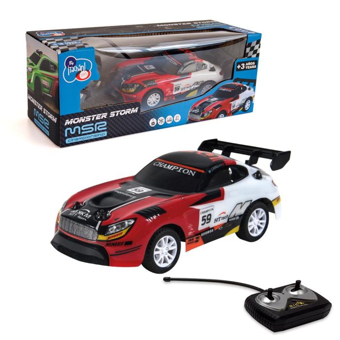 Coche R/C Rally Storm Racing 1:26, 27Mhz T01009 Tachan 3 Coche R/C Rally Storm Racing 1:26, 27Mhz T01009 Tachan 3