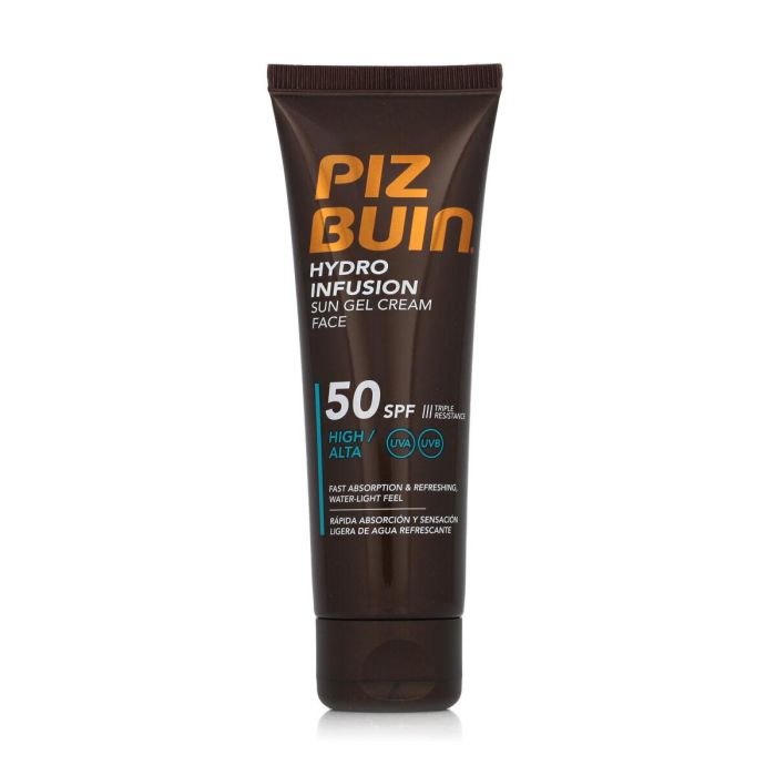 Piz Buin Hydro Infusion Sun Gel Cream Face Spf50 1 Piz Buin Hydro Infusion Sun Gel Cream Face Spf50 1