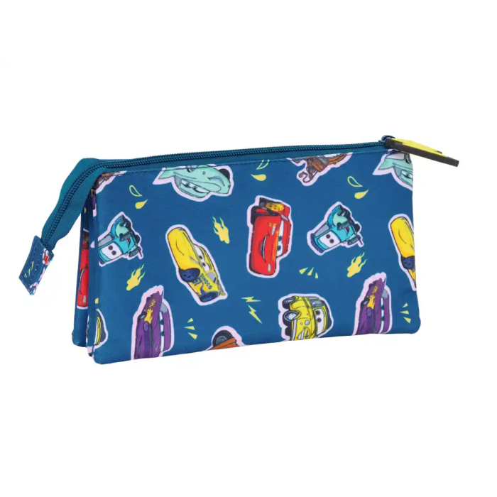 Portatodo Cars Racing Azul marino 22 x 12 x 3 cm 1 Portatodo Cars Racing Azul marino 22 x 12 x 3 cm 1