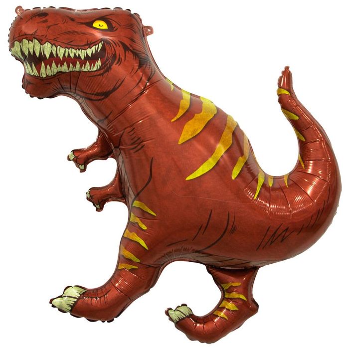Globo Dinosaurio Party Time altura 91 cm 3 Globo Dinosaurio Party Time altura 91 cm 3