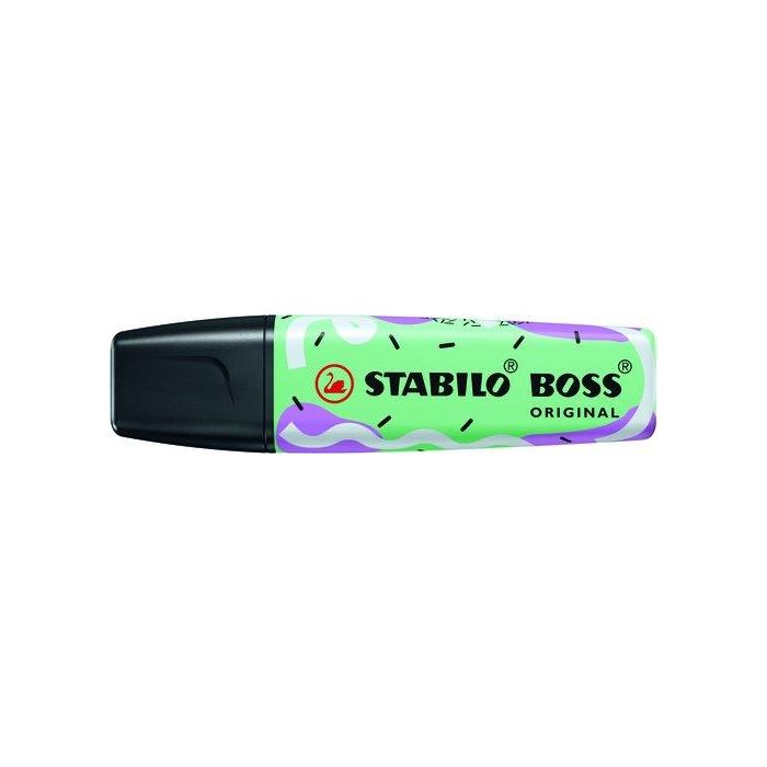 Marcador Fluor Stabilo Boss 70 By Ju Schnee Pastel Pizca De Menta (Set de 10)