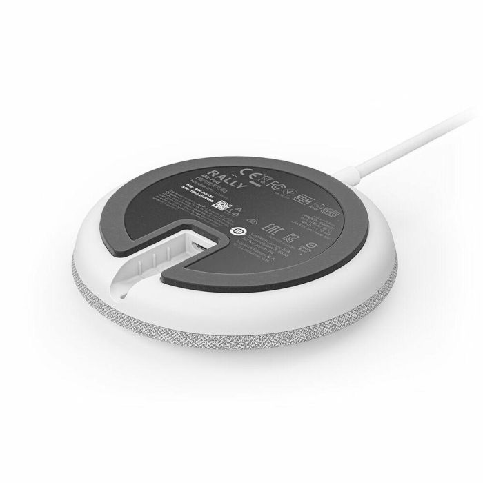 Logitech 952-000038 Rally Mic Pod Micrófono de Mesa Blanco Omnidireccional con Reducción de Ruido para Rally Bar 2