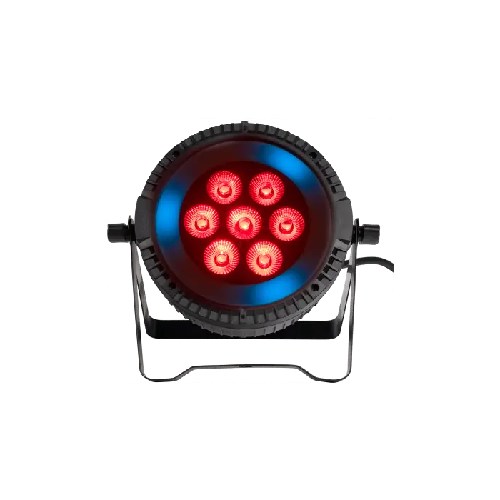 Algamlight PARWASH76-RING Par Led 7x6W RGBW + Anillo Led Efectos de Color 1