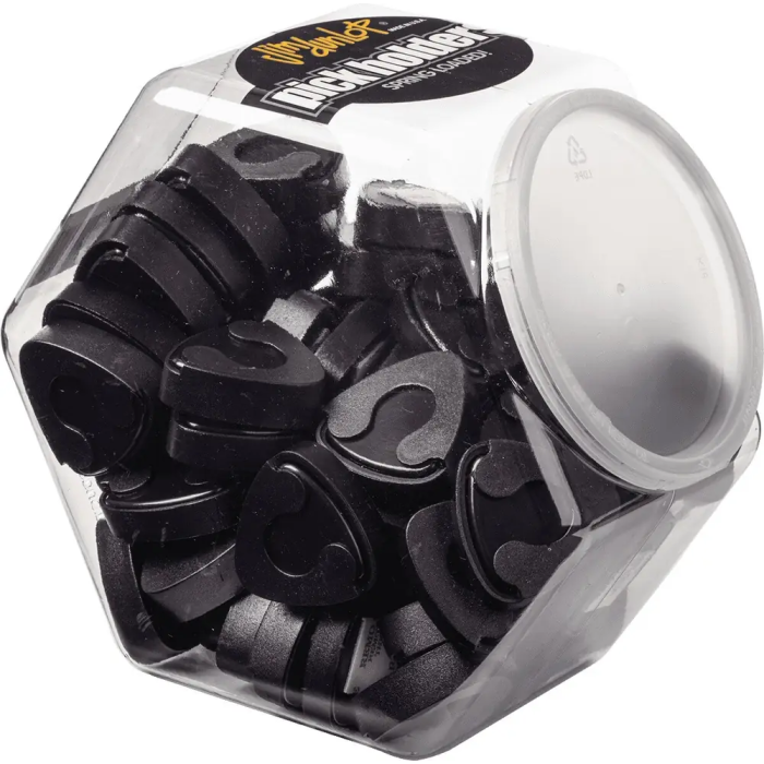 Dunlop Surtido 60 Ud. Porta Púas Plástico Ergo - Negro 1