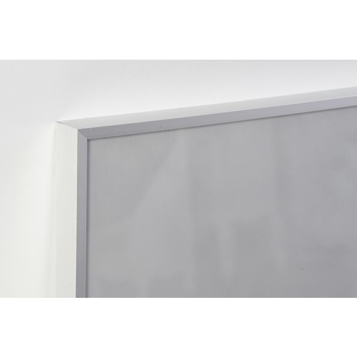 DKD Home Decor Cuadro Leopardo Negro Blanco Cristal Aluminio 100 x 100 cm (2 Unidades) 1