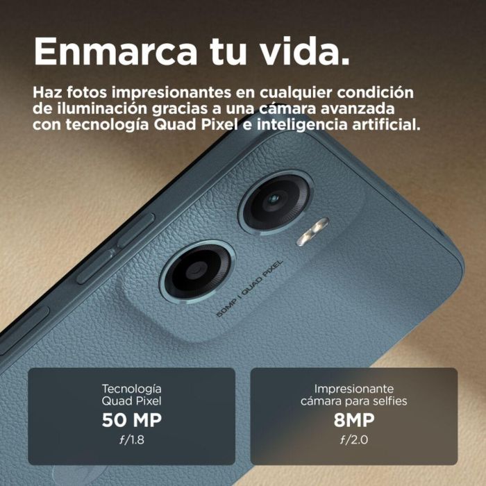 Smartphone Motorola Moto G05 6,67" Octa Core 4 GB RAM 256 GB Verde 16 Smartphone Motorola Moto G05 6,67" Octa Core 4 GB RAM 256 GB Verde 16