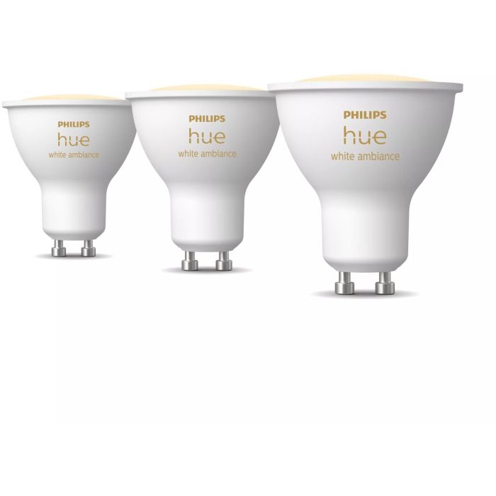 Philips Hue White Ambiance GU10 Dreierpack 3x350lm