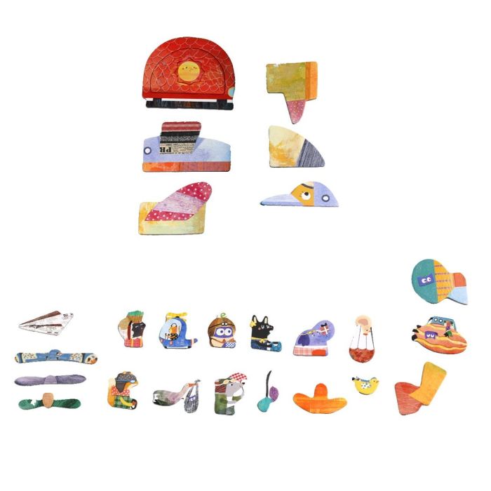 MIEREDU Me0881 Puzle Magnético Mis Viajes Aviones +3 años 3 MIEREDU Me0881 Puzle Magnético Mis Viajes Aviones +3 años 3