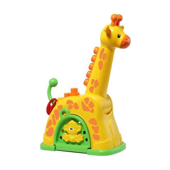 Molto Jirafa de Actividades 51 cm con 15 Bloques para Niños a Partir de 1 Año 3