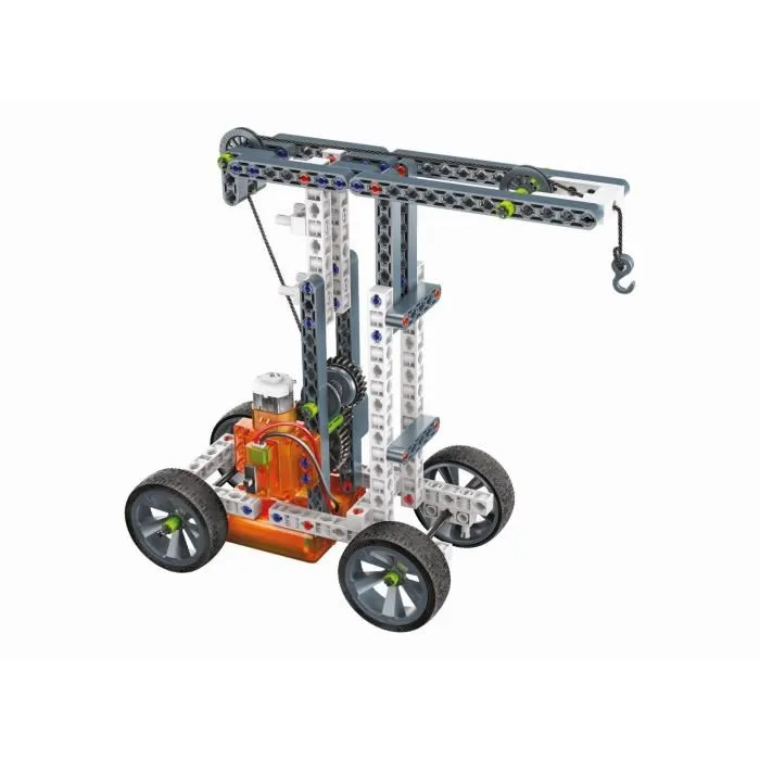 Clementoni CLE8005125528462 Vehículos y Máquinas para Construir 50 Construcciones con Manual y App 3D 2