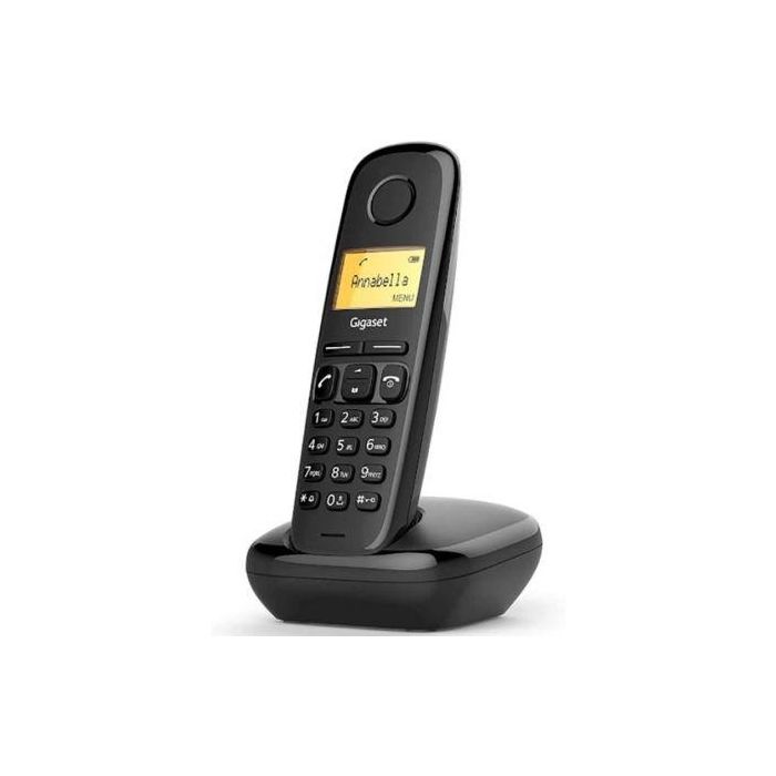 Gigaset S30852-H2802-D201 Teléfono Inalámbrico A170 Negro 1 Gigaset S30852-H2802-D201 Teléfono Inalámbrico A170 Negro 1