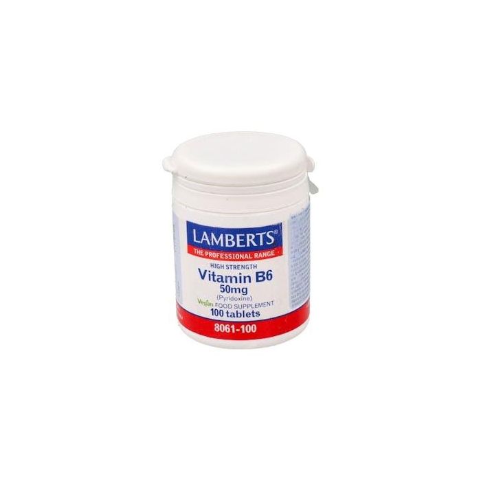 Vitamina B6 O Piridoxina 50 Mg