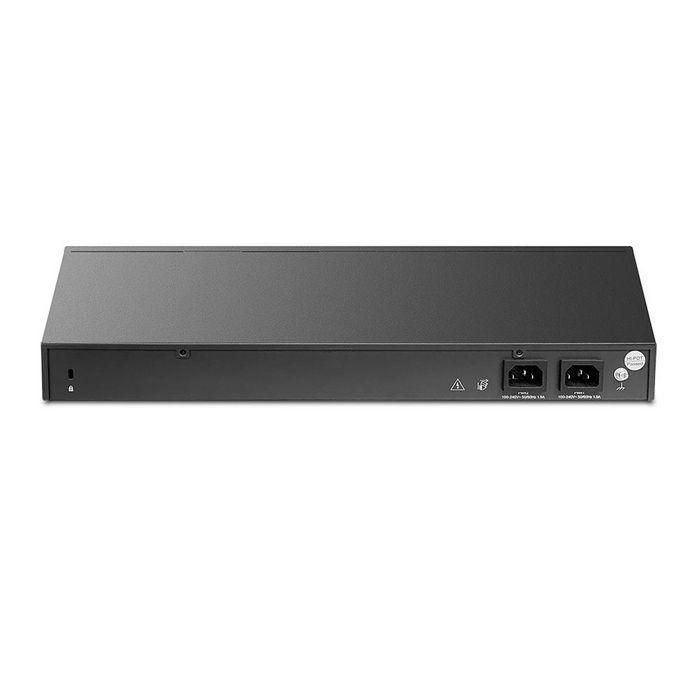 Omada 2× 10GE SFP+, 8× 1GE RJ45, 1× 1GE SFP WAN/LAN, 1× RJ45 Console, 2× USB Ports, 4MB SPI NOR + 256 MB NAND, 4 GB DDR4, 440 × 220 × 44 mm 2 Omada 2× 10GE SFP+, 8× 1GE RJ45, 1× 1GE SFP WAN/LAN, 1× RJ45 Console, 2× USB Ports, 4MB SPI NOR + 256 MB NAND, 4 GB DDR4, 440 × 220 × 44 mm 2