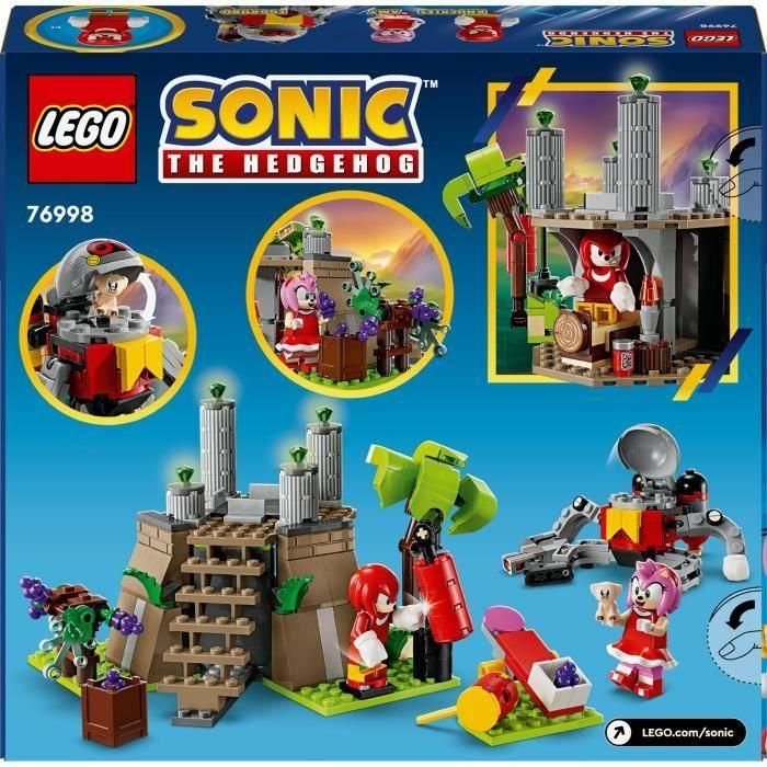 LEGO 76998 Sonic the Hedgehog Set de Knuckles y el Santuario del Maestro Jugador Esmeralda 5