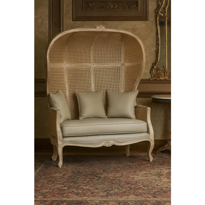 DKD Home Decor Sillon Verde Claro 58 x 155 x 125 cm