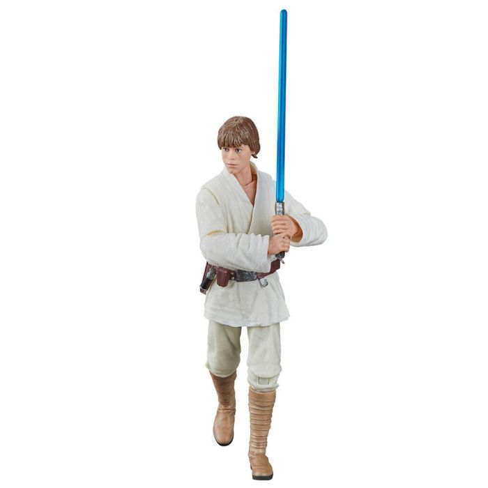 Hasbro G1551 Figura de Acción articulada Luke Skywalker Star Wars: Una Nueva Esperanza 15 cm con sable de luz y macrobinoculares 1 Hasbro G1551 Figura de Acción articulada Luke Skywalker Star Wars: Una Nueva Esperanza 15 cm con sable de luz y macrobinoculares 1