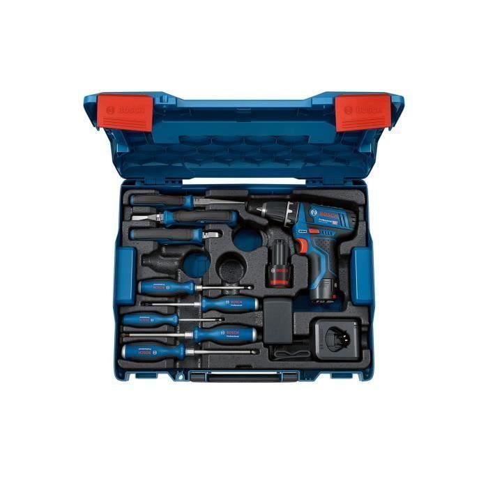 GSR 12V-15 Taladro de destornillador + herramientas manuales profesionales de Bosch 2 GSR 12V-15 Taladro de destornillador + herramientas manuales profesionales de Bosch 2