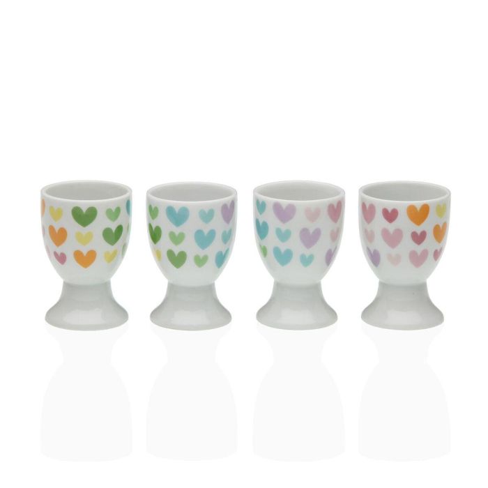 Juego de Tazas de Café Versa Porcelana 4 Piezas Juego de Tazas de Café Versa Porcelana 4 Piezas