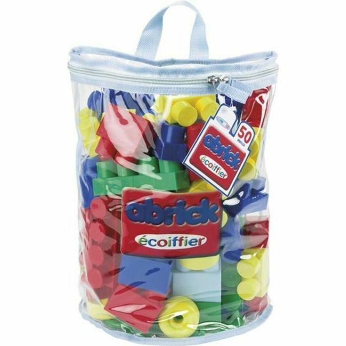 Ecoiffier MAXI Abrick Bolsa Media Luna 50 Piezas Construcción Infantil