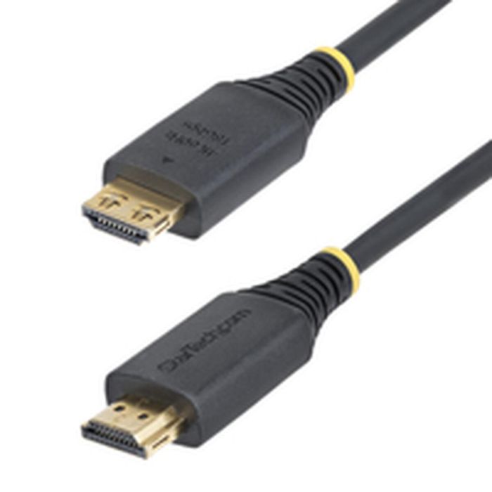 Cable HDMI Startech HDMI2-CABLE-GRIP-6F Negro 1,8 m 2 Cable HDMI Startech HDMI2-CABLE-GRIP-6F Negro 1,8 m 2