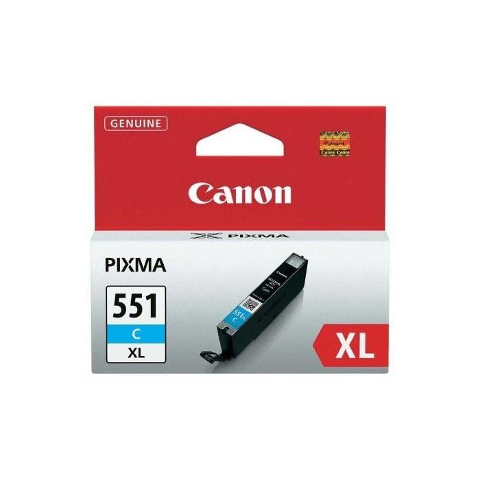 Canon MG-5450/6350 IP7250 Cartucho Cian CLI-551XL Canon MG-5450/6350 IP7250 Cartucho Cian CLI-551XL