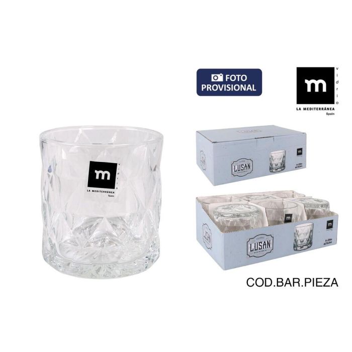 Vaso La Mediterránea Lusan 350 ml (48 Unidades) 1