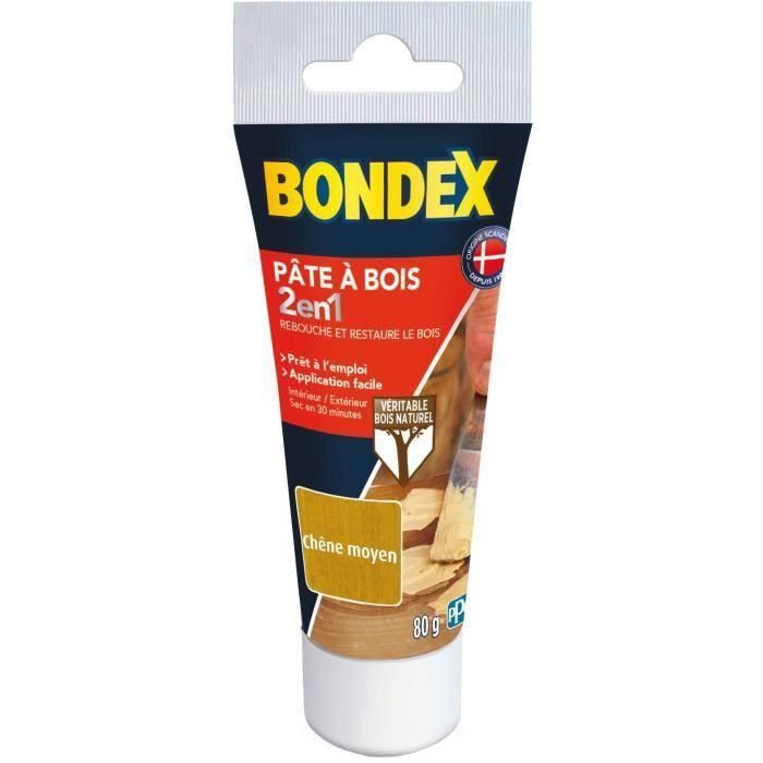 Bondex 420479 Masilla Media para Madera de Roble 80 g