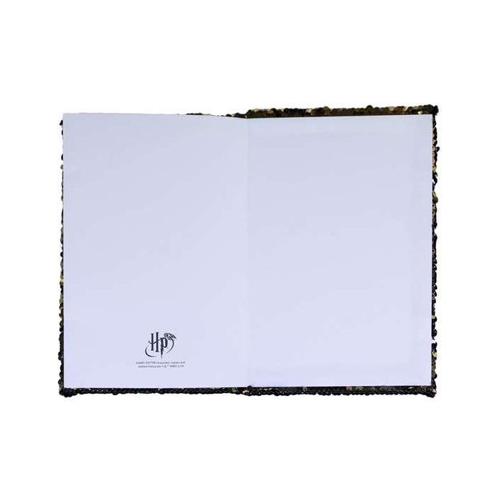 Cuaderno premium lentejuelas harry potter 7 Cuaderno premium lentejuelas harry potter 7