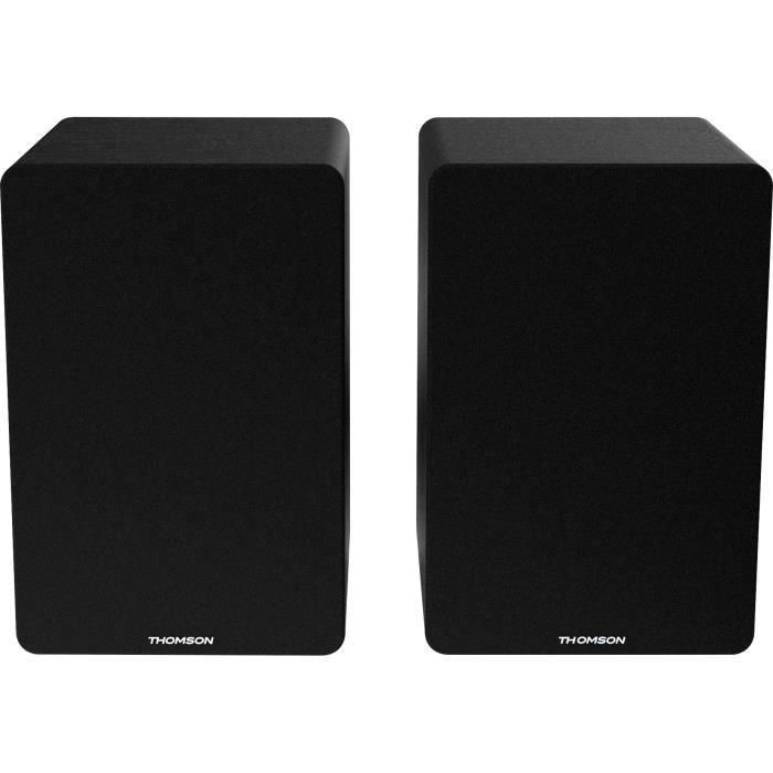 Juego de dos altavoces - THOMSON - WS400DUO - 2x 7,5W - Negro