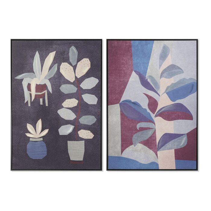 Cuadro Moderno DKD Home Decor Azul 4.5 x 123 x 83 cm (2 Unidades) Cuadro Moderno DKD Home Decor Azul 4.5 x 123 x 83 cm (2 Unidades)