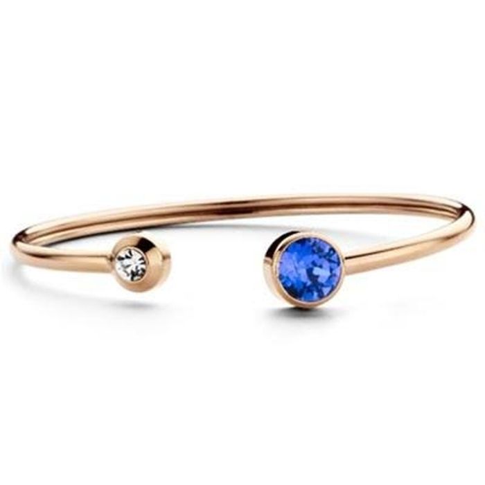 Pulsera Mujer CO88 Collection 8CB-90257 Azul Oro Rosa Pulsera Mujer CO88 Collection 8CB-90257 Azul Oro Rosa