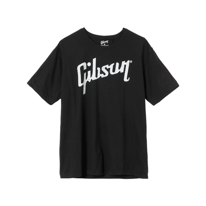 T-Shirts - Distressed Gibson Logo T (Black), Medium 0 T-Shirts - Distressed Gibson Logo T (Black), Medium 0
