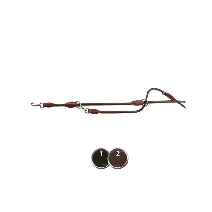 Ramal ajustable para perro Trixie Active Marrón oscuro 2 m S/M 2 Ramal ajustable para perro Trixie Active Marrón oscuro 2 m S/M 2