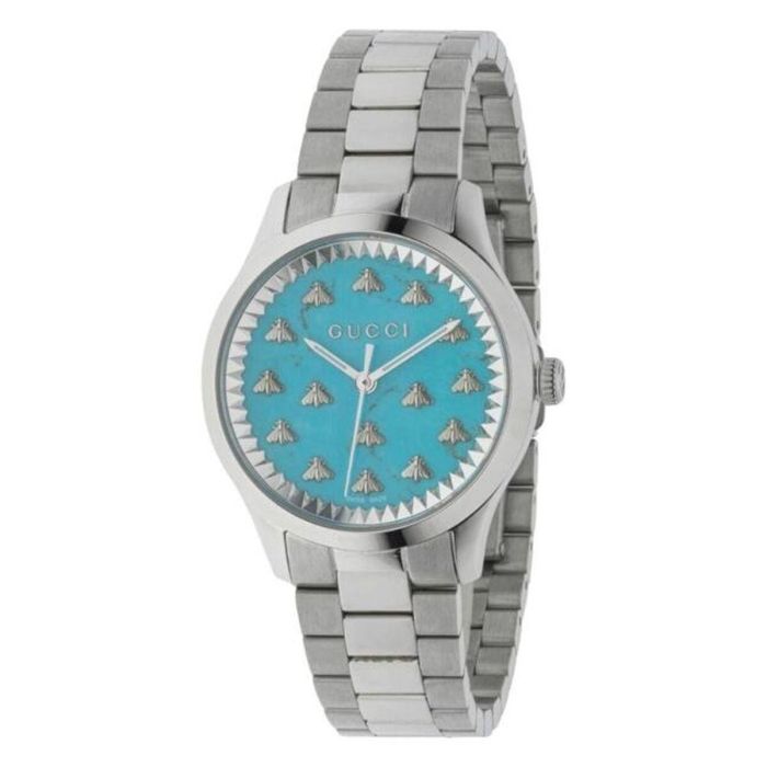 Reloj Mujer Gucci G-TIMELESS MULTIBEE Plateado Reloj Mujer Gucci G-TIMELESS MULTIBEE Plateado
