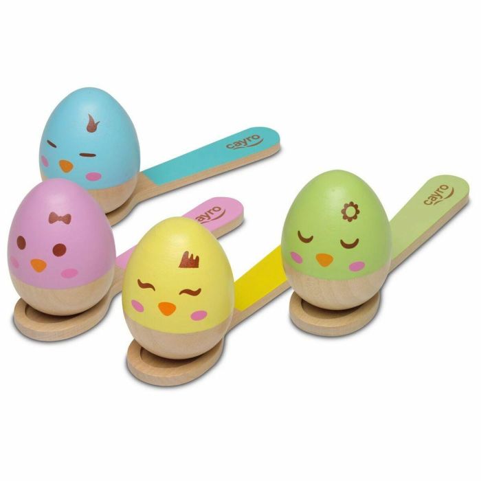 Cayro Eggs de Madera Sostenible Certificada FSC, Juguete Educativo para el Desarrollo de Niños y Niñas desde 3 Años, con Idiomas Variados en Caja y Guías. 2 Cayro Eggs de Madera Sostenible Certificada FSC, Juguete Educativo para el Desarrollo de Niños y Niñas desde 3 Años, con Idiomas Variados en Caja y Guías. 2