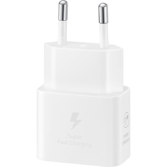 Samsung 25W Power Adapter (w/o cable) White 3 Samsung 25W Power Adapter (w/o cable) White 3